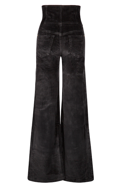 Boston Corset Corduroy Pants (Black)