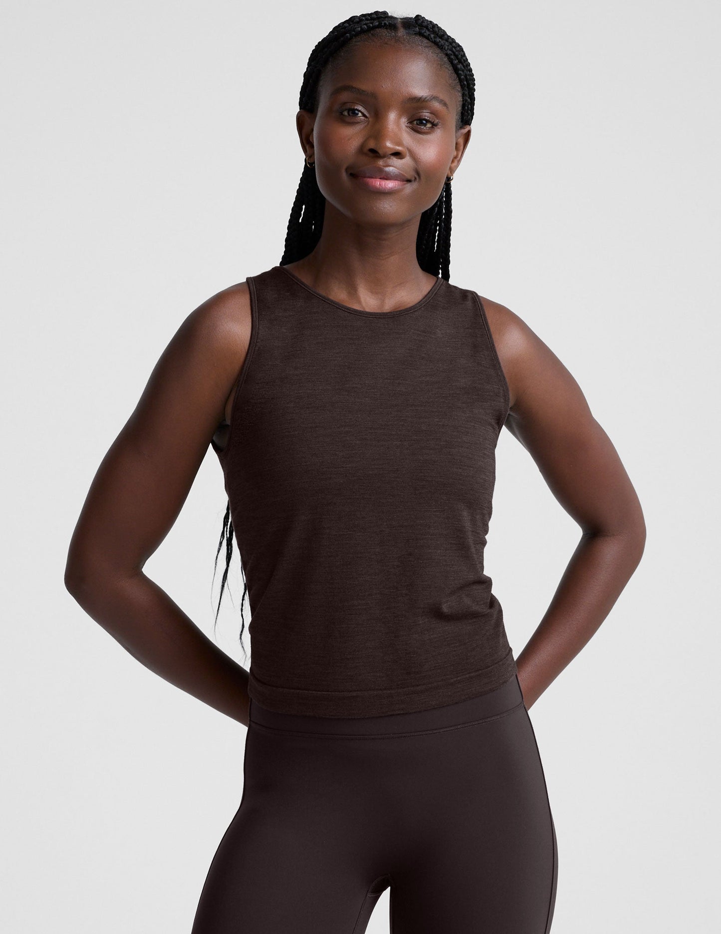 LuxeKnit Merino Wool Racerback Tank