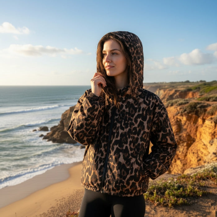 Adults Water Resistant Sherpa Cropped Drying Robe 🇬🇧