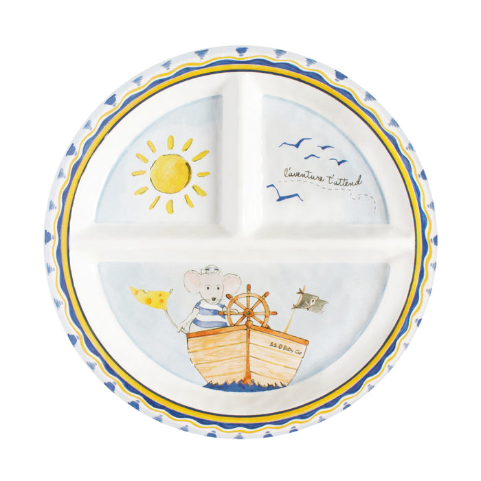Adventure Awaits Section Plate