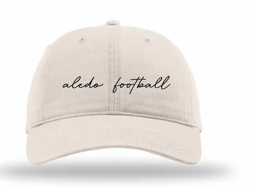 Aledo Football Cursive Richardson Twill Cap