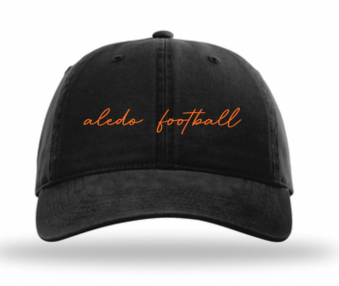 Aledo Football Cursive Richardson Twill Cap