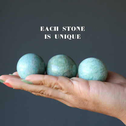 Amazonite Crystal Ball