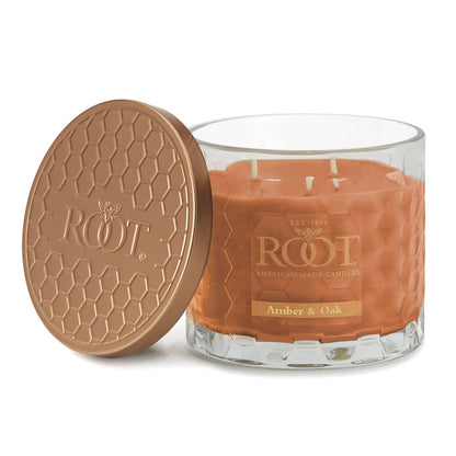 Amber & Oak 3 Wick Honeycomb