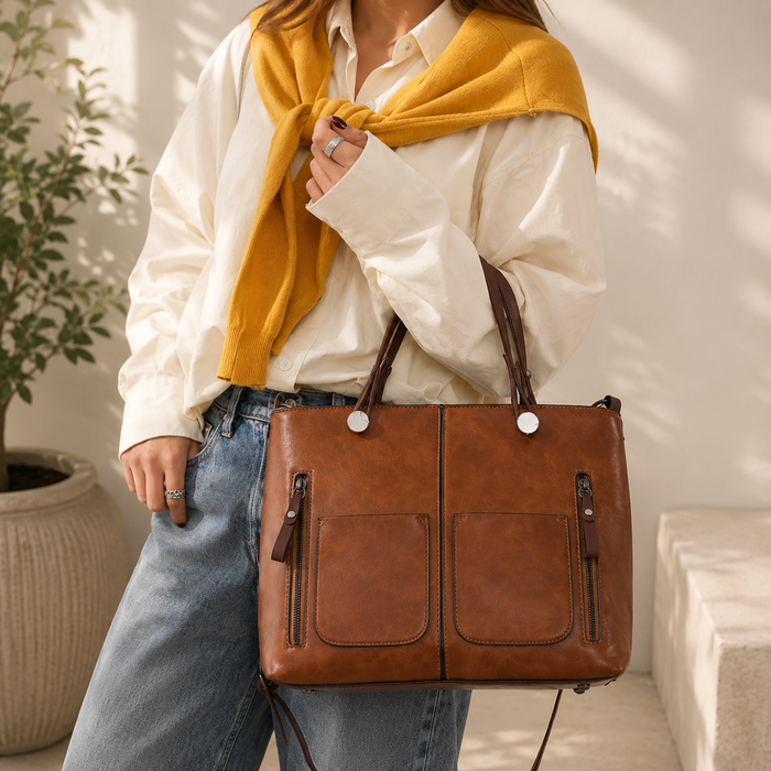 Amelie™ Retro Crossbody Shoulder Bag