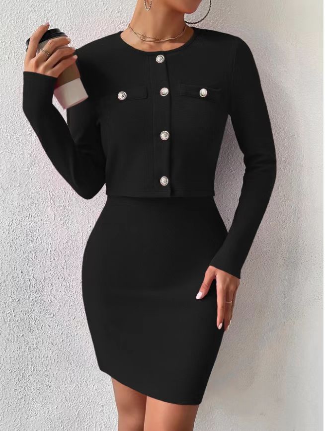 Amélie™ Solid Strap Dress Set