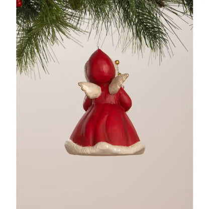 Angel Holding Tree Ornament by Bethany Lowe Designs