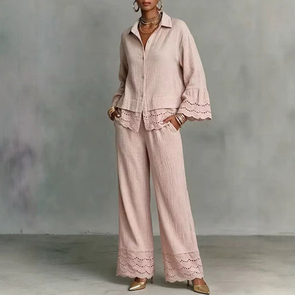 Aria™ Embroidered Co-Ord Set