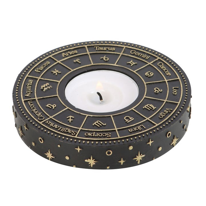 Astrology Wheel Tealight Candle Holder 🇬🇧