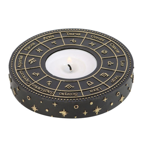 Astrology Wheel Tealight Candle Holder 🇬🇧
