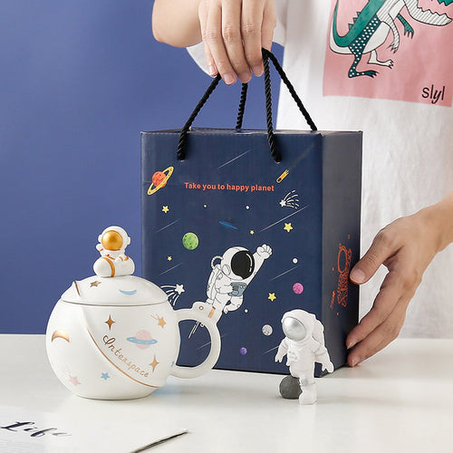 Astronaut Ceramic Mug Planetary Mug 🇨🇳