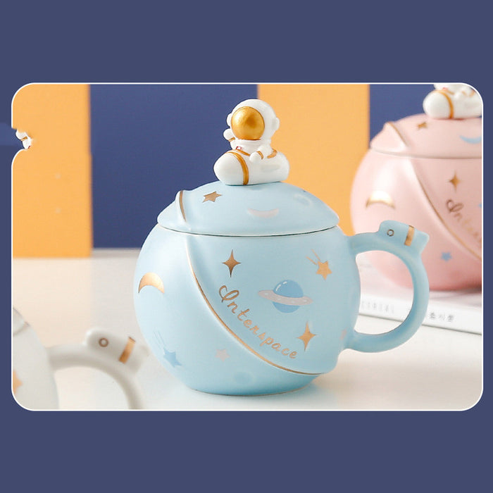 Astronaut Ceramic Mug Planetary Mug 🇨🇳