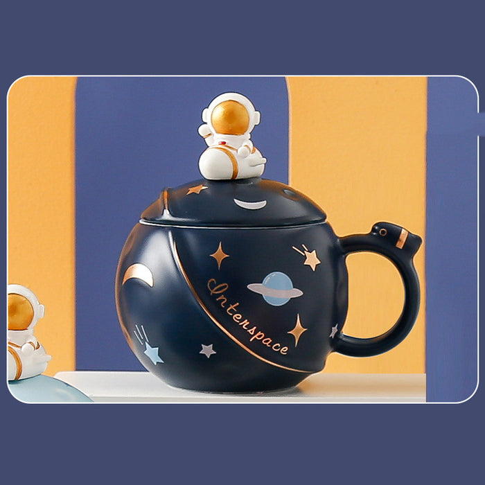 Astronaut Ceramic Mug Planetary Mug 🇨🇳