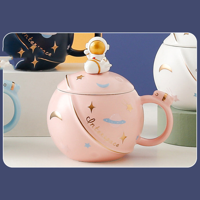 Astronaut Ceramic Mug Planetary Mug 🇨🇳