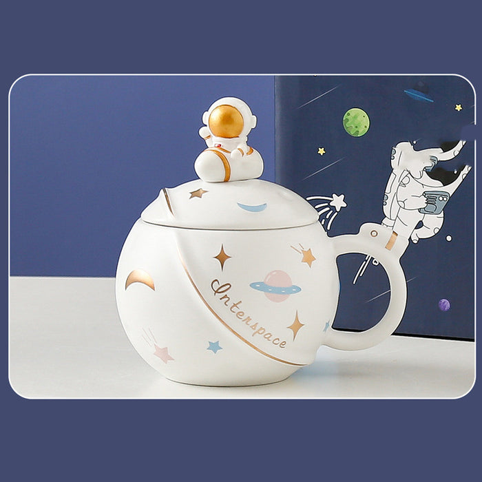 Astronaut Ceramic Mug Planetary Mug 🇨🇳