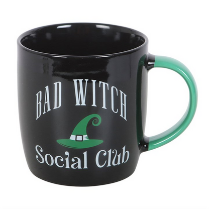 Bad Witch Social Club Mug and Coaster Set 🇬🇧