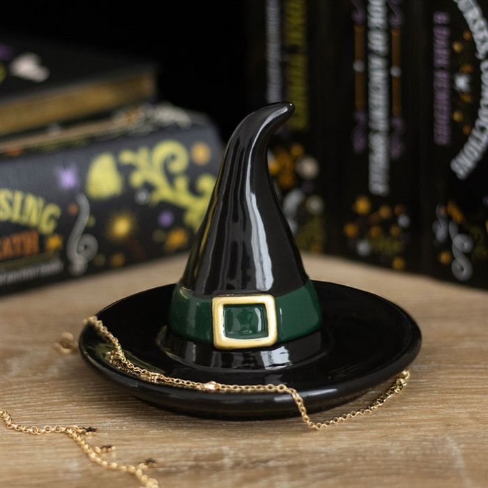 Black Witch Hat Trinket Dish 🇬🇧