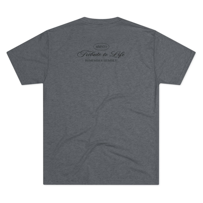 Blessed Unisex Tri-Blend Crew Tee - Memento Mori Clothing