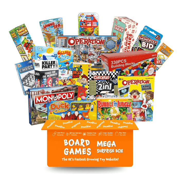 Board Games Mega Surprise Box 🇬🇧