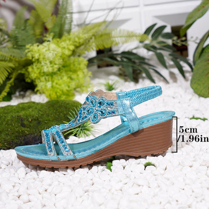 Bohemian-style Thick-soled Wedge Sandals 🇨🇳