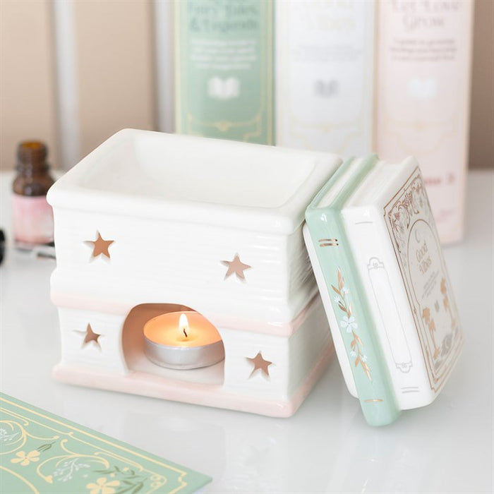 Book Stack Oil Burner and Wax Warmer 🇬🇧