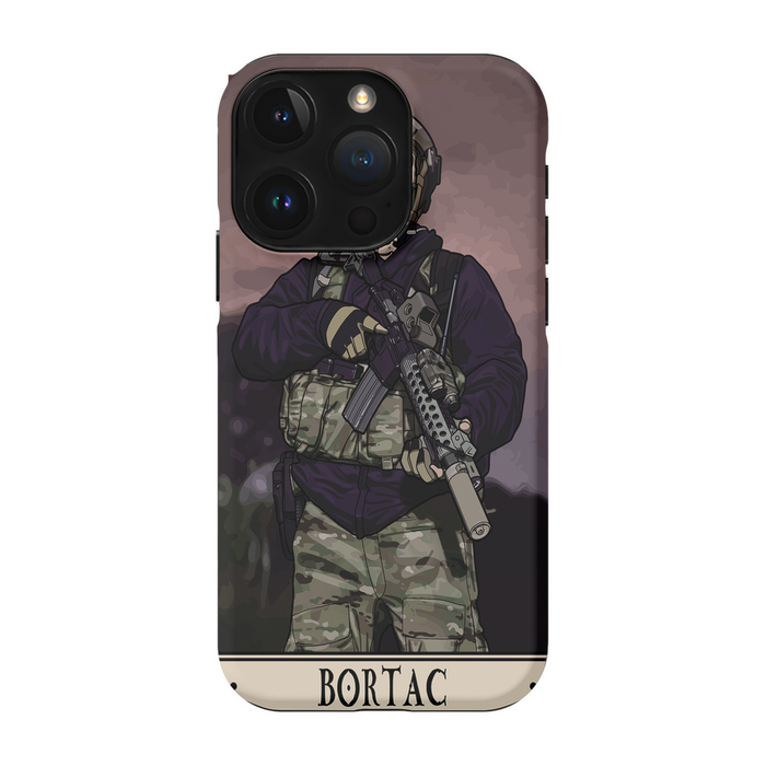 Premium Glossy Tough Case / iPhone 15 Pro