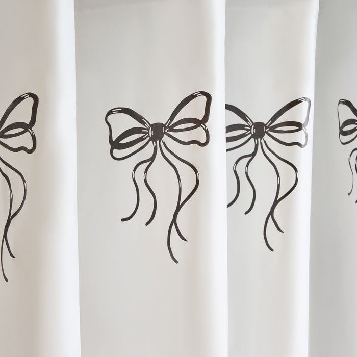 Bow Print Shower Curtain 🇬🇧