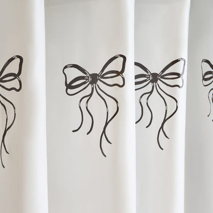 Bow Print Shower Curtain 🇬🇧
