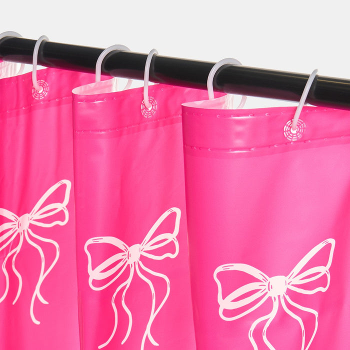 Bow Print Shower Curtain 🇬🇧