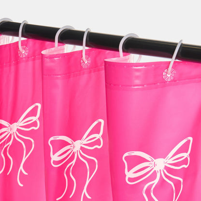 Bow Print Shower Curtain 🇬🇧