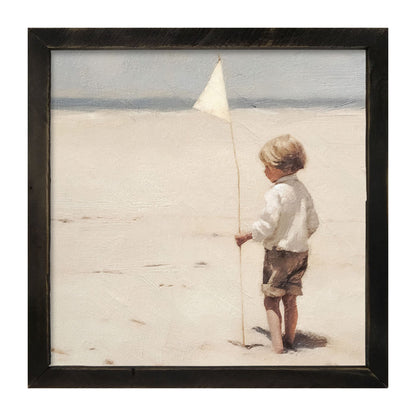 Boy on beach