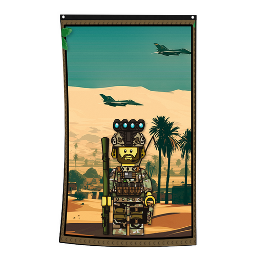 Brickman Flag