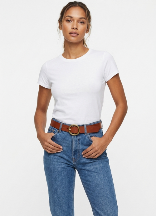 Brown Leather Belt
