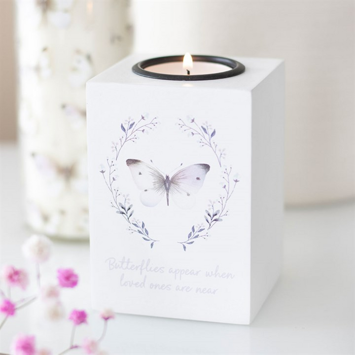 Butterflies Appear Tealight Candle Holder 🇬🇧