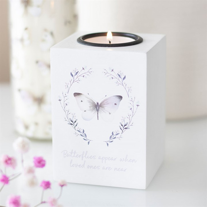 Butterflies Appear Tealight Candle Holder 🇬🇧