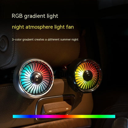 Car Fan Rear Seat USB Hook Electric Fan 🇨🇳