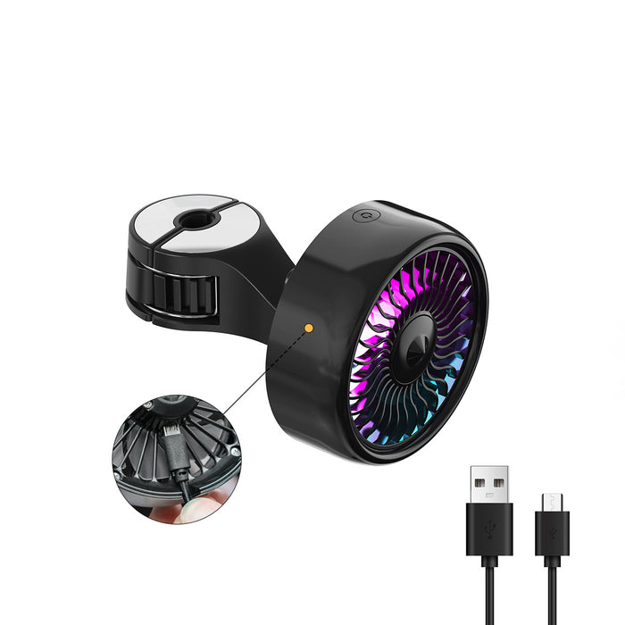 Car Fan Rear Seat USB Hook Electric Fan 🇨🇳