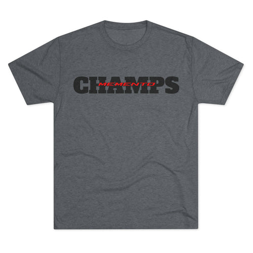 CHAMPS Unisex Tri-Blend Crew Tee - Memento Mori Clothing