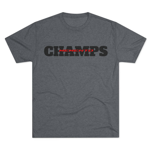 CHAMPS Unisex Tri-Blend Crew Tee - Memento Mori Clothing