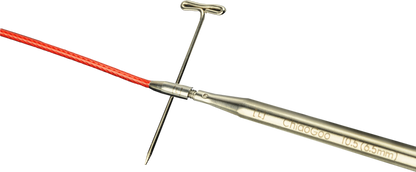 ChiaoGoo 4” Red Lace Twist Interchangeable Needle Tip