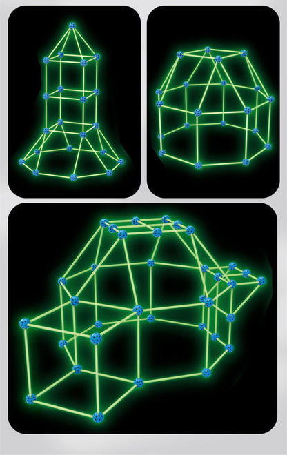 Children's DIY Luminous Tent Play House Splicing Toys 🇨🇳