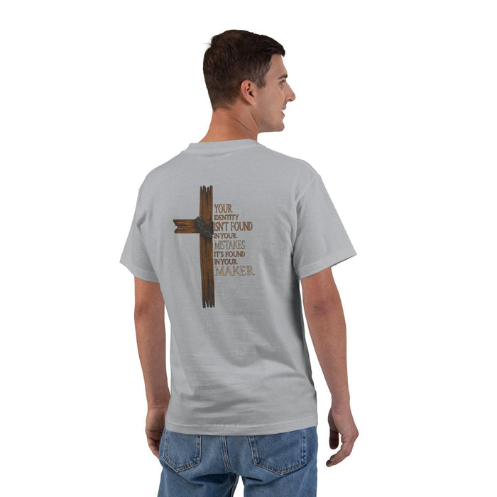 Christian Cross T-Shirt: Redeem Your Identity Graphic Tee