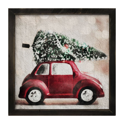 Christmas delivery - Framed art