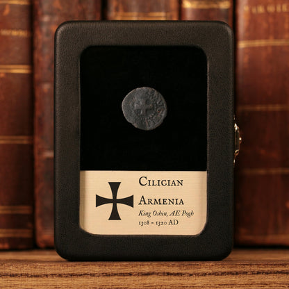 Cilician Armenia, King Oshin, AE 1 Pogh - 1308 to 1320 CE - The Crusades