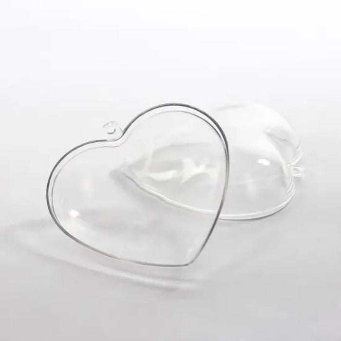 Acrylic Fillable Heart Ornament