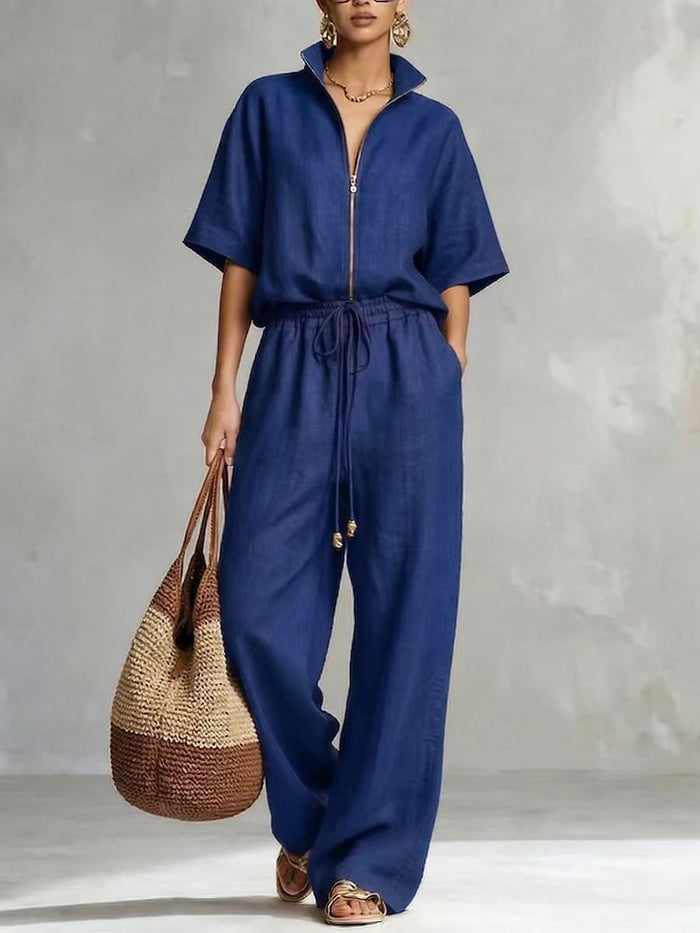 Cleo™ Relaxed Wide-Leg Co-Ord Set