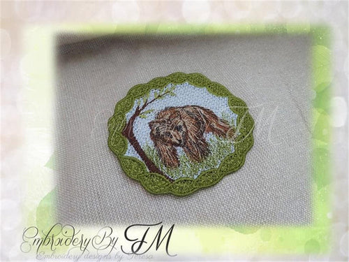 Coaster bear / 4x4 hoop