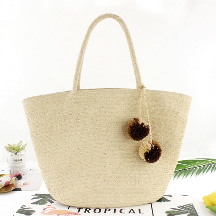 Celine™ Coco Retro Straw Tote Bag