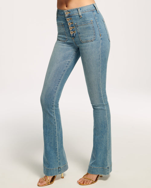 Cindy High-Rise Flare Jean