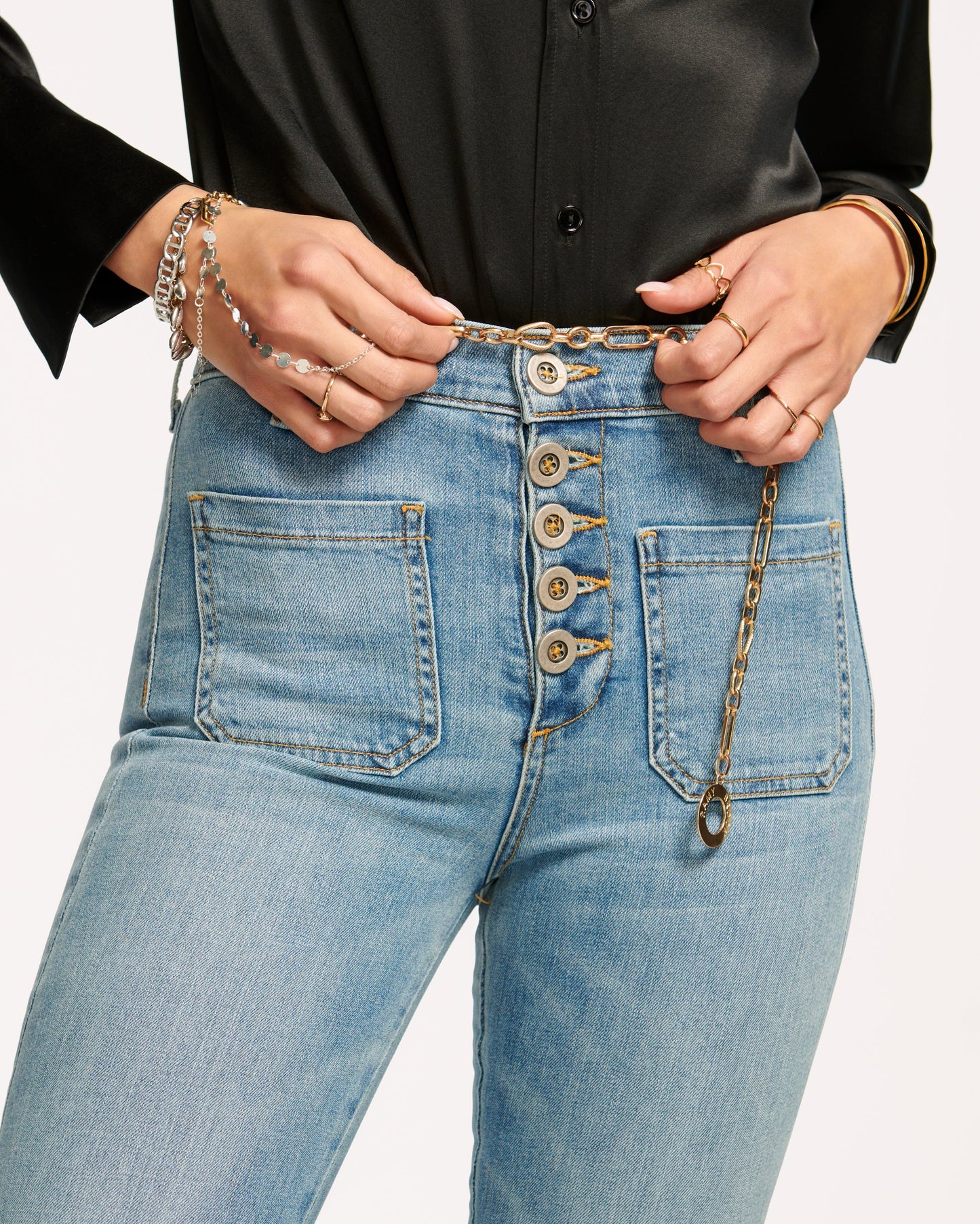 Cindy High-Rise Flare Jean